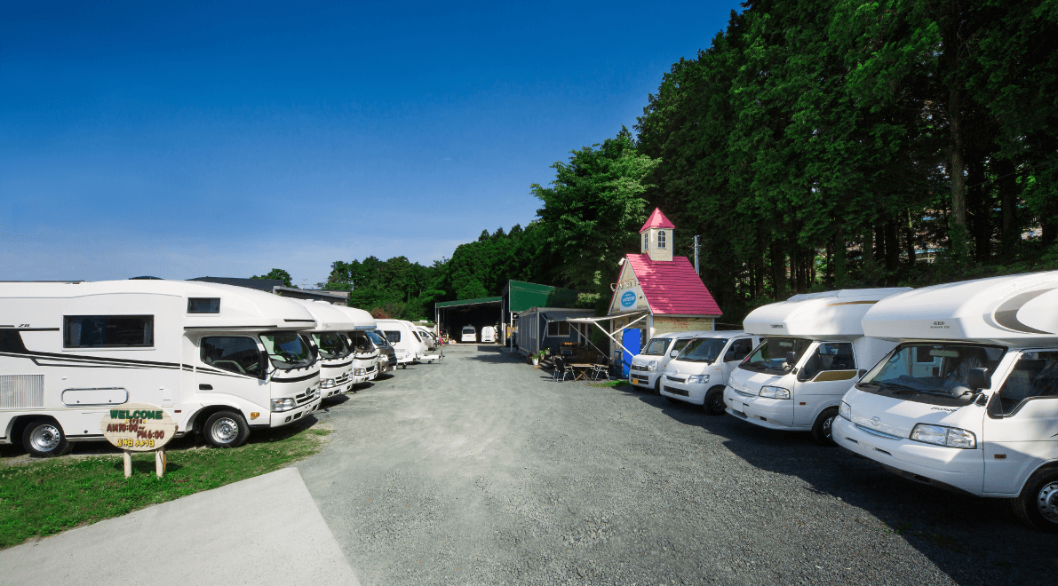 ホワイトトップ展示場